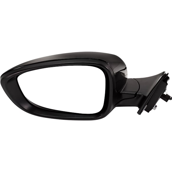 Driver Side Mirror, Power, Manual Folding, Non-Heated, Paintable, No Signal Light, No Memory, No Puddle Light, No Auto-Dimming, No Blind Spot Feature