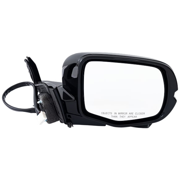 2016 Honda Pilot - Passenger Side Mirror, All Wheel Drive, Power Adjust, Heated, Paintable, Manual Folding, In-housing Signal Light, No Blind Spot Feature, With Memory, No Puddle Light, No Auto-Dimming, AWD