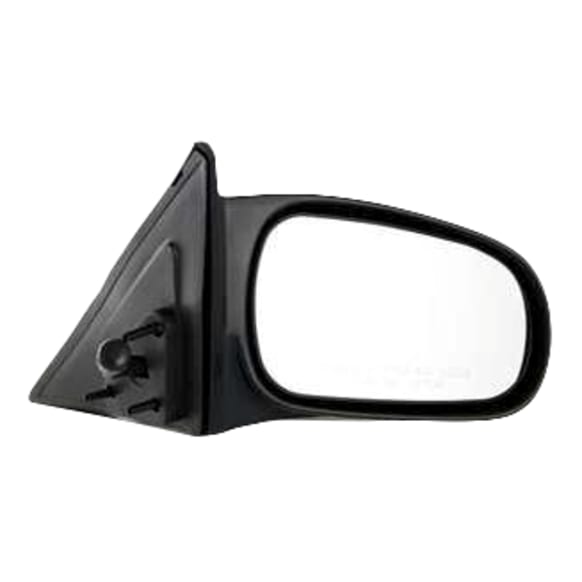 Sedan Passenger Side Mirror, Manual Adjust, Non-Heated, Non-Folding, Textured Black, No Signal Light, No Memory, No Puddle Light, No Auto-Dimming, No Blind Spot Feature