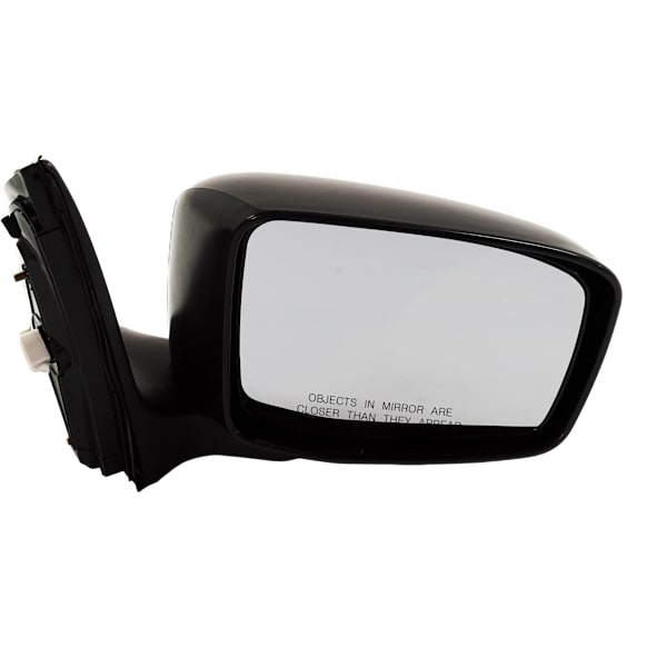 Passenger Side Mirror, Power, Manual Folding, Heated, Paintable, No Signal Light, No Memory, No Puddle Light, No Auto-Dimming, No Blind Spot Feature