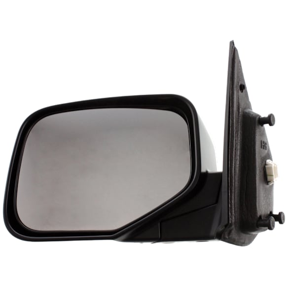 Driver Side Mirror, Power Adjust, Non-Heated, Manual Folding, Textured Black, No Signal Light, No Memory, No Puddle Light, No Auto-Dimming, No Blind Spot Feature