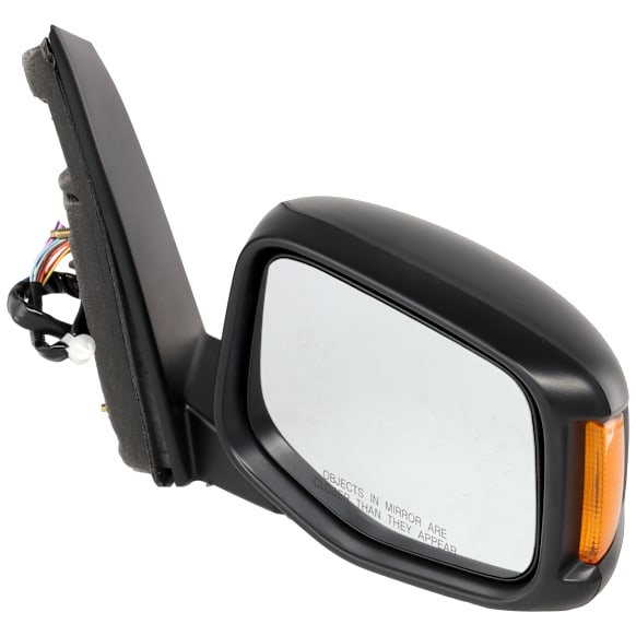 Passenger Side Mirror, Power, Manual Folding, Heated, Paintable, In-housing Signal Light, With memory, No Puddle Light, No Auto-Dimming, No Blind Spot Feature