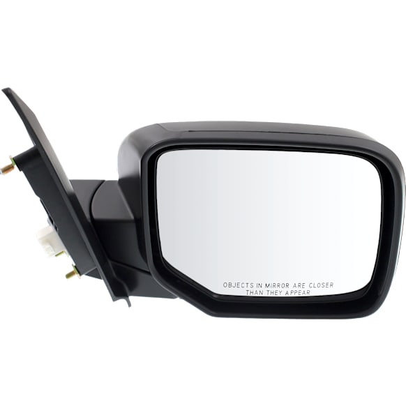 2015 Honda Pilot - Passenger Side Mirror, Power Adjust, Non-Heated, Paintable, Manual Folding, No Signal Light, No Blind Spot Feature, No Memory, No Puddle Light, No Auto-Dimming