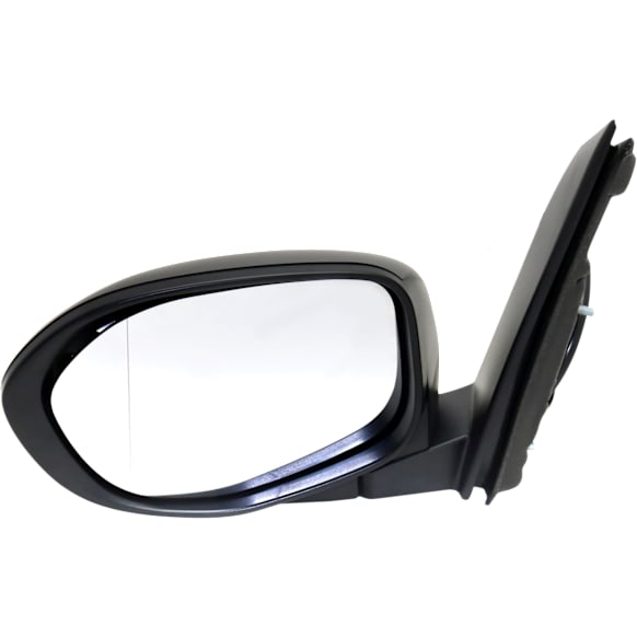 2014-2017 Honda Odyssey - Driver Side Mirror, Power, Manual Folding, Heated, Paintable, No Signal Light, No Memory, No Puddle Light, No Auto-Dimming, No Blind Spot Feature