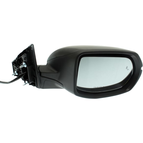 Passenger Side Mirror, Power Adjust, Heated, Manual Folding, Paintable, In-housing Signal Light, No Memory, No Puddle Light, No Auto-Dimming, With Blind Spot Detection in Glass