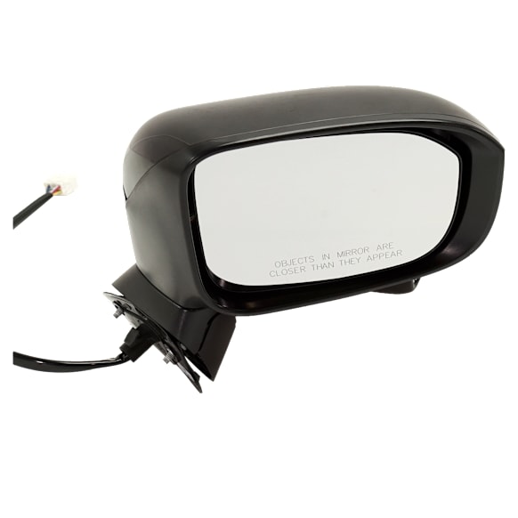 2015 Honda Civic - Passenger Side Mirror, Power Adjust, Heated, Paintable, Manual Folding, No Signal Light, No Blind Spot Feature, No Memory, No Puddle Light, No Auto-Dimming