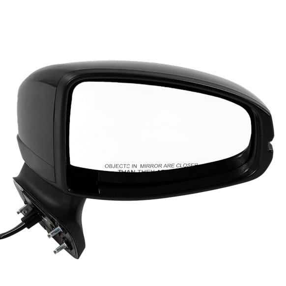 2020 Honda Fit LX - Passenger Side Mirror, Power Adjust, Non-Heated, Paintable, Manual Folding, No Signal Light, No Blind Spot Feature, No Memory, No Puddle Light, No Auto-Dimming
