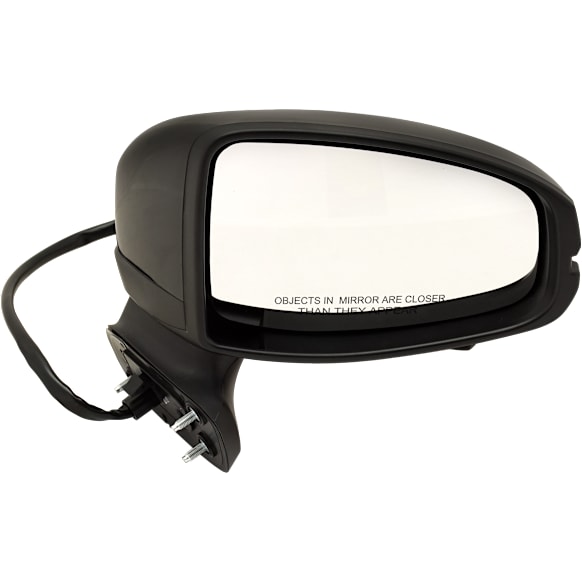 Passenger Side Mirror, Power, Manual Folding, Non-Heated, Paintable, No Signal Light, No Memory, No Puddle Light, No Auto-Dimming, No Blind Spot Feature, EX Model