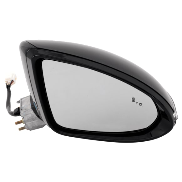 2020 Hyundai Sonata SEL - Passenger Side Mirror, Power Adjust, Heated, Paintable, Manual Folding, In-housing Signal Light, With Blind Spot Detection in Glass, No Memory, No Puddle Light, No Auto-Dimming