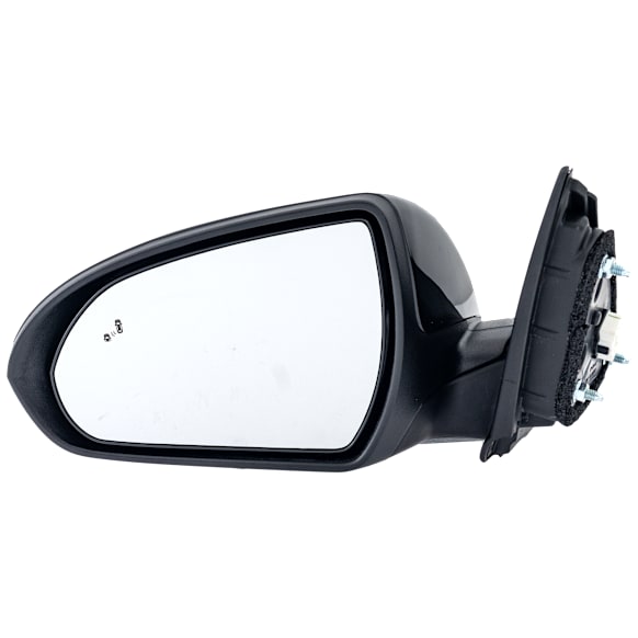 2019 Hyundai Elantra GT Preferred - Driver Side Mirror, Power Adjust, Heated, Paintable, Manual Folding, In-housing Signal Light, With Blind Spot Detection in Glass, No Memory, No Puddle Light, No Auto-Dimming