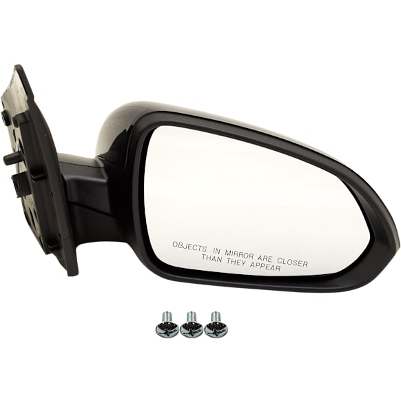 Passenger Side Mirror, Power, Manual Folding, Non-Heated, Paintable, No Signal Light, No Memory, No Puddle Light, No Auto-Dimming, No Blind Spot Feature, 4 Cyl., 1.6L Engine