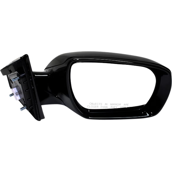 Passenger Side Mirror, Power, Manual Folding, Heated, Paintable, No Signal Light, No Memory, No Puddle Light, No Auto-Dimming, No Blind Spot Feature