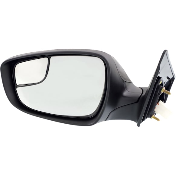 2015 Hyundai Elantra - Driver Side Mirror, Korea or USA Built Vehicle, Power Adjust, Heated, Paintable, Manual Folding, No Signal Light, With Blind Spot Glass, No Memory, No Puddle Light, No Auto-Dimming