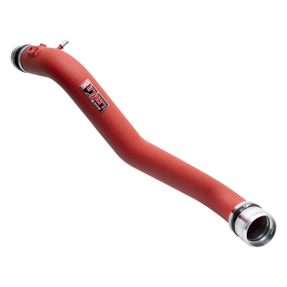 SES9014ICPCWR Intercooler Hose - Wrinkle Red, Aluminum, Direct Fit, Sold Individually
