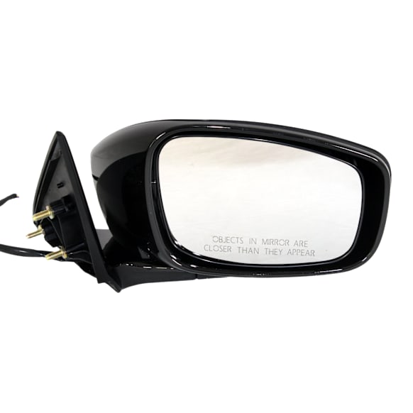 Passenger Side Mirror, Power, Non-Heated, Manual Folding, Paintable, No Signal Light, Memory, Puddle Light, Auto-Dimming and Blind Spot Feature, Sedan