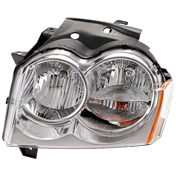 Driver Side Headlight, with Bulb, Halogen, Clear Lens