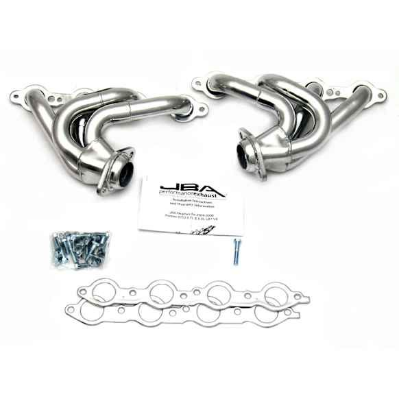 1809SJS Headers Shorty, Silver Ceramic Coated, Made of Stainless Steel