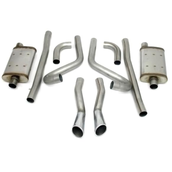 40-2653 Cat-Back Exhaust System, Made of Stainless Steel, Performance Series