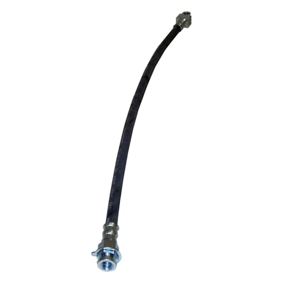1978 Jeep CJ7 - Brake Line, At Rear Axle, 18.75 In. Length, With 10 In. Brakes, Metal and Rubber