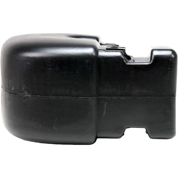 Rear, Driver Side Bumper End, Primed Plastic