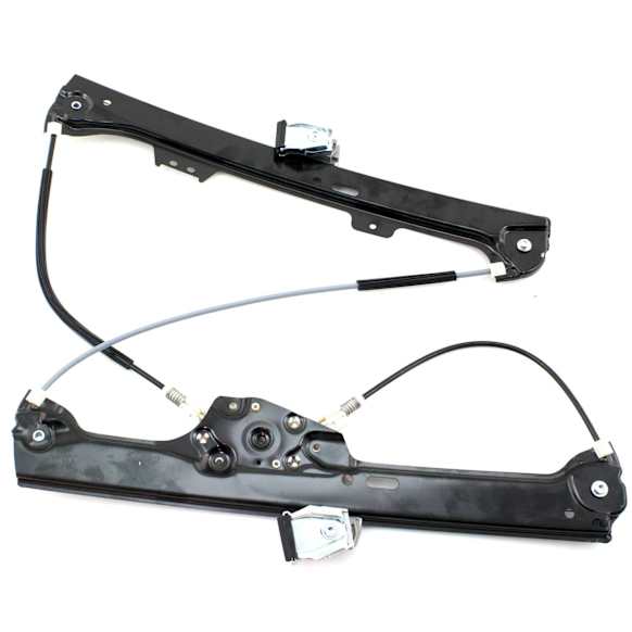 Front, Passenger Side Power Window Regulator, Without Motor