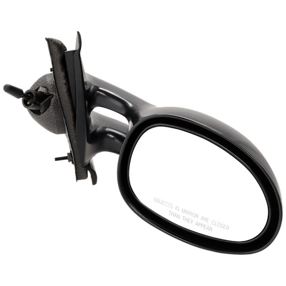 Passenger Side Mirror, Manual Adjust, Non-Folding, Non-Heated, Paintable, No Signal Light, No Memory, No Puddle Light, No Auto-Dimming, No Blind Spot Feature