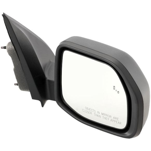 2023 Ford Maverick - Passenger Side Mirror, Power Adjust, Non-Heated, Textured Black, Manual Folding, No Signal Light, With Blind Spot Detection in Glass, No Memory, No Puddle Light, No Auto-Dimming