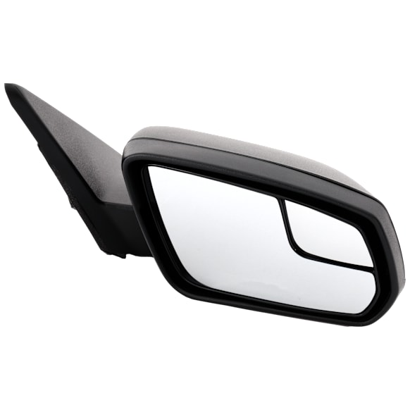 2014 Ford Mustang - Passenger Side Mirror, Power Adjust, Non-Heated, Textured Black, Manual Folding, No Signal Light, With Blind Spot Detection in Glass, No Memory, No Puddle Light, No Auto-Dimming