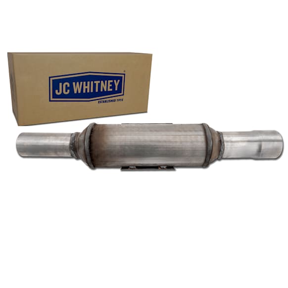 1998 Jeep Cherokee - Center Catalytic Converter, 4 Cyl 2.5L, Federal EPA Standard, 46-State Legal (Cannot ship to CA, CO, NY or ME), With Slip On Inlet/Outlet, With O2 Sensor (Slide On) 2-1/2 In.Id Inlet, Direct Replacement Series