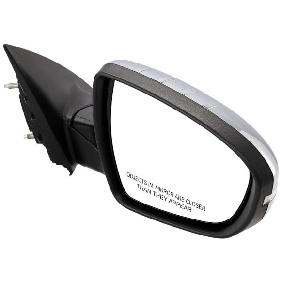 2013 Kia Optima - Passenger Side Mirror, USA Built Vehicle, Power Adjust, Heated, Chrome, Power Folding, In-housing Signal Light, No Blind Spot Feature, No Memory, No Puddle Light, No Auto-Dimming