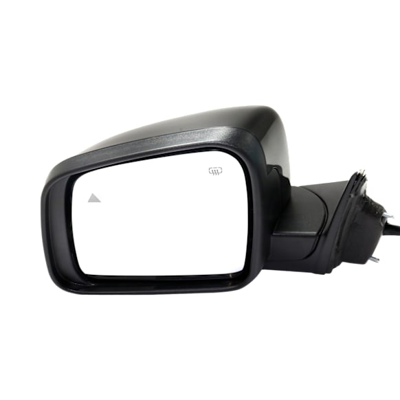 2014-2021 Jeep Grand Cherokee - Driver Side Mirror, Power Adjust, Heated, Power Folding, Paintable, In-housing Signal Light, With Memory, With Puddle Light, No Auto-Dimming, With Blind Spot Detection in Glass