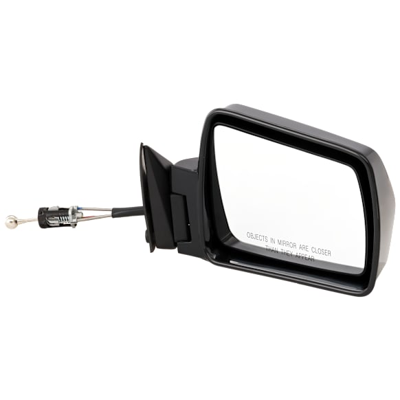 Passenger Side Mirror, Manual Adjust, Manual Folding, Non-Heated, Paintable, No Signal Light, No Memory, No Puddle Light, No Auto-Dimming, No Blind Spot Feature