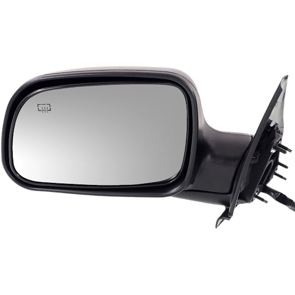 Driver Side Mirror, Power, Manual Folding, Heated, Textured Black, No Signal Light, No Memory, No Puddle Light, No Auto-Dimming, No Blind Spot Feature