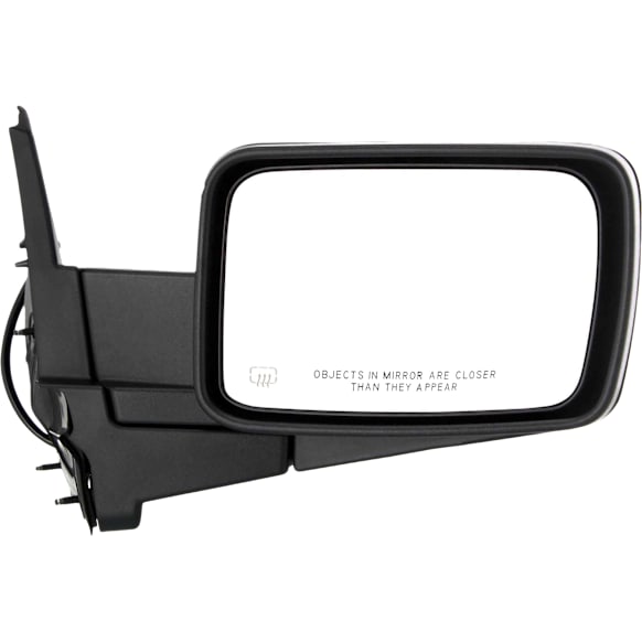 Passenger Side Mirror, Power, Manual Folding, Heated, Paintable, No Signal Light, No Memory, No Puddle Light, No Auto-Dimming, No Blind Spot Feature