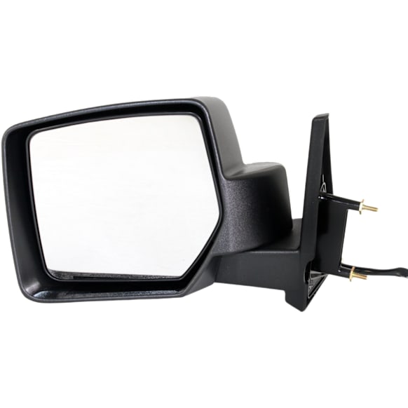 Driver Side Mirror, Power, Manual Folding, Non-Heated, Textured Black, No Signal Light, No Memory, No Puddle Light, No Auto-Dimming, No Blind Spot Feature