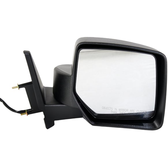 Passenger Side Mirror, Power, Manual Folding, Non-Heated, Textured Black, No Signal Light, No Memory, No Puddle Light, No Auto-Dimming, No Blind Spot Feature