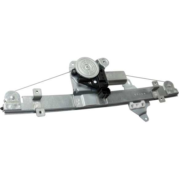 Front, Passenger Side Window Regulator, Power, With 6-Prong Connector