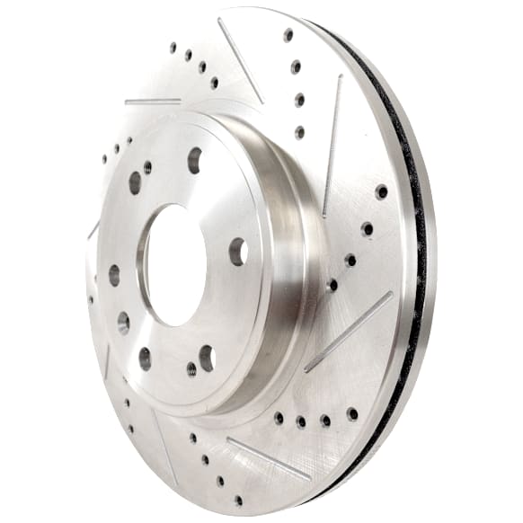 2003 Chevrolet Tahoe - Front, Driver or Passenger Side Brake Disc, Cross-drilled and Slotted, Vented, 6 Lugs, 305.05 mm, 4.8L 8Cyl