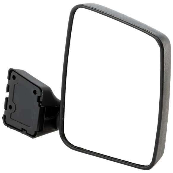 1995 Suzuki Samurai - Driver Side Mirror, Manual Adjust, Non-Heated, Textured Black, Manual Folding, No Signal Light, No Blind Spot Feature, No Memory, No Puddle Light, No Auto-Dimming