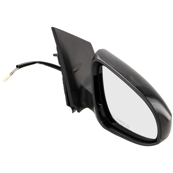 2014 Toyota Corolla - Passenger Side Mirror, Power Adjust, Non-Heated, Paintable, Manual Folding, No Signal Light, No Blind Spot Feature, No Memory, No Puddle Light, No Auto-Dimming
