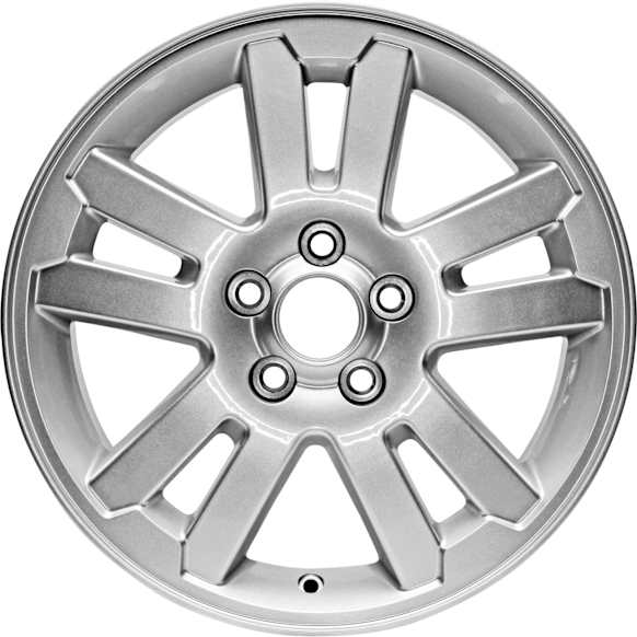 ALY03639U20N Jante Aluminum Silver Wheel - 17 in. X 7.5 in., 5 x 4.5 in. Bolt Pattern, Sold Individually