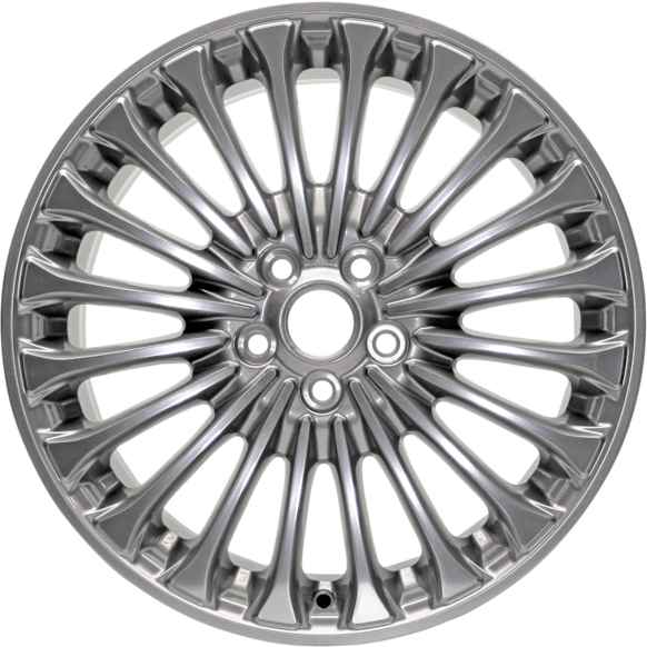 ALY03961U90N Jante Aluminum Polished Wheel - 18 in. X 8 in., 5 x 4.25 in. Bolt Pattern, Sold Individually