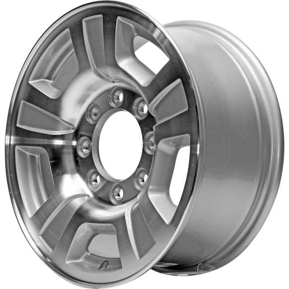 ALY05298U10N Jante Aluminum Gray Wheel - 17 in. X 7.5 in., 8 x 6.5 in. Bolt Pattern, Sold Individually
