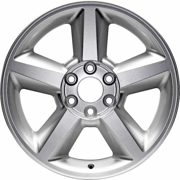 ALY05308U20N Jante Aluminum Silver Wheel - 20 in. X 8.5 in., 6 x 5.5 in. Bolt Pattern, Sold Individually