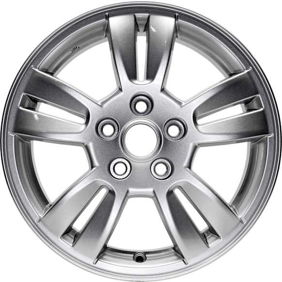 ALY05523U20N Jante Aluminum Silver Wheel - 15 in. X 6 in., 5 x 105 mm Bolt Pattern, Sold Individually