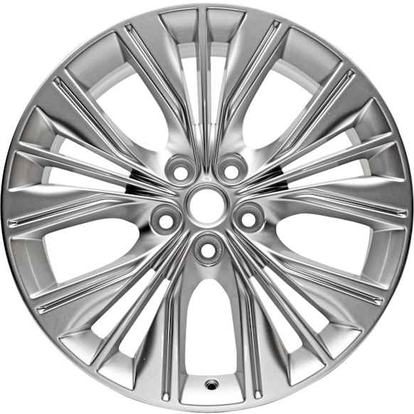 2019 Chevrolet Impala - Aluminum Silver Wheel, OE: 9599035; AAHU, 20 in. x 8.5 in., 5 x 120 mm Bolt Pattern