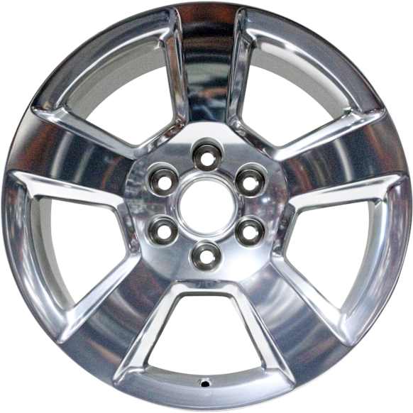 ALY05652U80N Jante Aluminum Polished Wheel - 20 in. X 9 in., 6 x 5.5 in. Bolt Pattern, Sold Individually