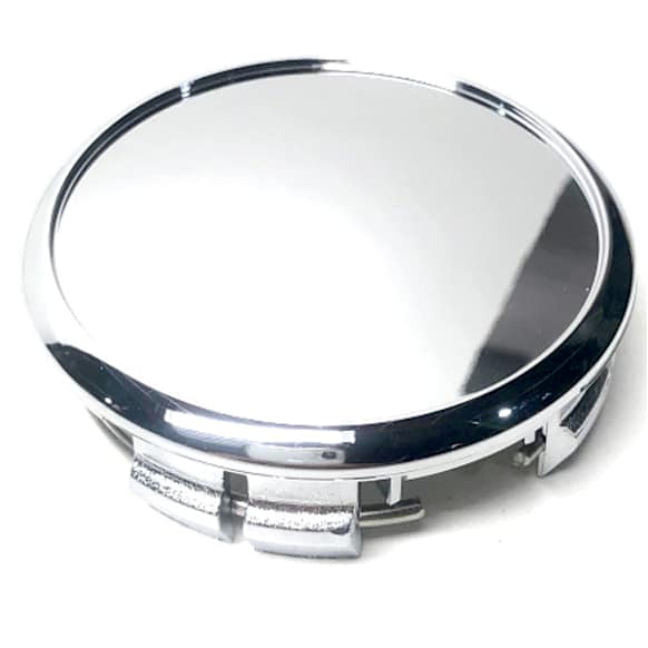 2008 Toyota Yaris - Wheel Center Cap, Chrome Finish, 2.25in. Diameter; For 15; 16; 17in. Wheel; Blank Aftermarket Center Cap, Sold Individually