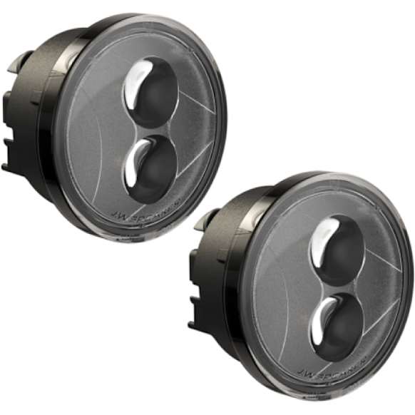 JW Speaker 0346493 Jeep JK LED Turn Signal Lights, DOT Compliant, Clear Lens, Set of 2