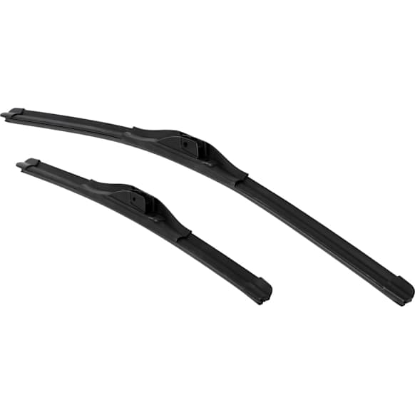 2015 Jeep Cherokee - Front, Driver and Passenger Side Wiper Blade, Frameless, Driver: 26 in.; Passenger: 18 in., Edge Series